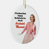 おもしろいなレトロのヴィンテージBunco セラミックオーナメント (右)