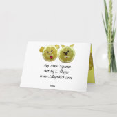 おもしろいなレモン挨拶状 カード (裏面)