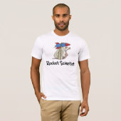 おもしろいなロケットの科学者のTシャツ Tシャツ (正面フル)