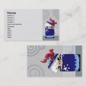 おもしろいなロブスター 名刺 (正面/裏面)