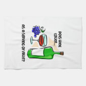 おもしろいなワイン キッチンタオル (横)