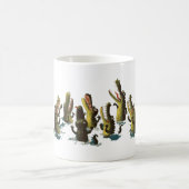 おもしろいなワニのマグのギフト コーヒーマグカップ (中央)