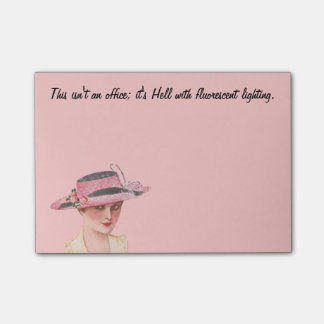 おもしろいなヴィンテージのオフィスのユーモア ポストイット