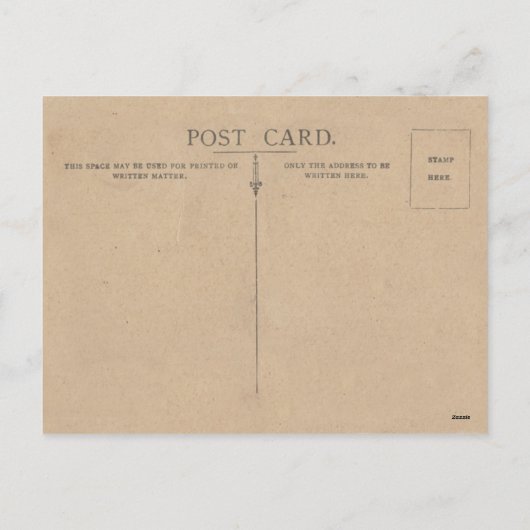 おもしろいなヴィンテージのクリスマスの絵画の主は子馬がほしいと思います シーズンポストカード (裏面)