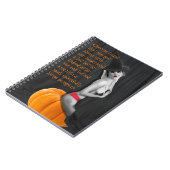 おもしろいなヴィンテージのユーモアのピンナップの魔法使いのノートジャーナル ノートブック (左側)