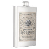 おもしろいなヴィンテージの密造酒の田舎者の薬のカスタム フラスク (右)