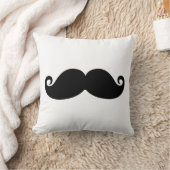 おもしろいなヴィンテージの黒の髭 クッション (ブランケット)
