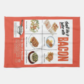 おもしろいなヴィンテージの"ベーコン"広告とよりよい キッチンタオル (横)