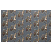 おもしろいなヴィンテージのSteampunkのペニーのFarthing ファブリック (ファットクウォーター)