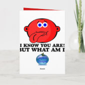 おもしろいな中間の姉妹または兄弟のクリスマスカード シーズンカード (裏面)