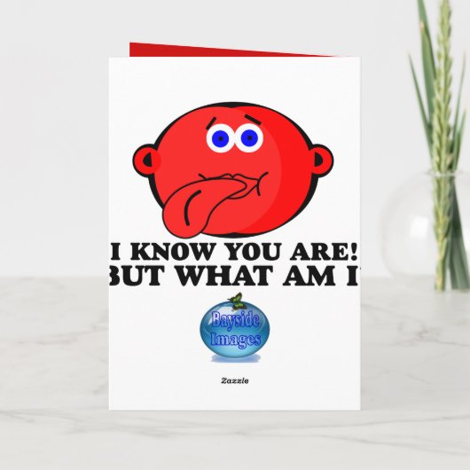 おもしろいな中間の姉妹または兄弟のクリスマスカード シーズンカード (裏面)