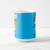 おもしろいな乗馬の馬 コーヒーマグカップ (中央)