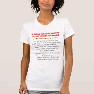 おもしろいな事はTreeingの歩行者のCoonhoundから学びました Tシャツ