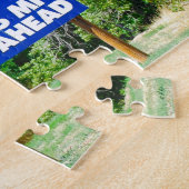 おもしろいな交通標識はパイをHo作りました ジグソーパズル (側面)