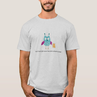 おもしろいな人の鳥のTシャツ Tシャツ