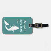 おもしろいな人魚旅行 ラゲッジタグ (正面横)
