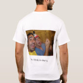 おもしろいな人 Tシャツ (裏面)