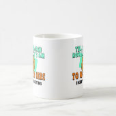 おもしろいな仕事のTシャツのギフト コーヒーマグカップ (中央)