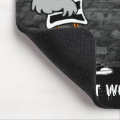 おもしろいな仕事中毒のmousepad マウスパッド (コーナー)