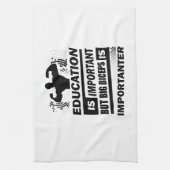 おもしろいな体育館のことわざ キッチンタオル (縦)