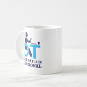 おもしろいな作業療法士OT コーヒーマグカップ (正面左)