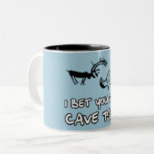 おもしろいな侮辱 ツートーンマグカップ (正面左)