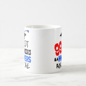 おもしろいな修士号の卒業のコーヒー・マグのギフト コーヒーマグカップ (中央)