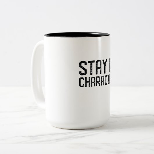 おもしろいな俳優の女優の戯曲ブロードウェイのミュージカルシアター ツートーンマグカップ (正面左)