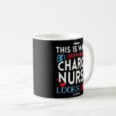 おもしろいな充満ナースのコーヒー・マグは週のギフトを看護します コーヒーマグカップ (正面右)