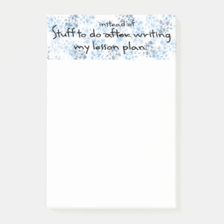 おもしろいな先生のギフト ポストイット