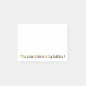 おもしろいな先生の引用文のポスト・イット ポストイット (正面)