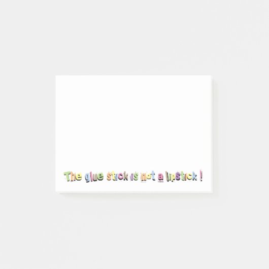 おもしろいな先生の引用文のポスト・イット ポストイット (正面)