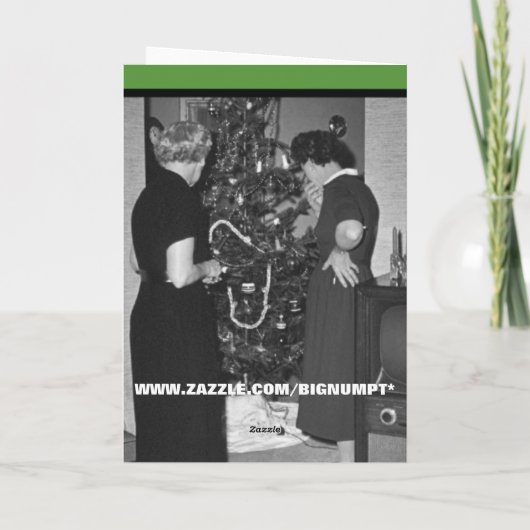 おもしろいな共和党のクリスマス シーズンカード (裏面)