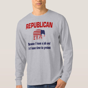 おもしろいな共和党の服装 Tシャツ