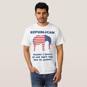 おもしろいな共和党員 Tシャツ
