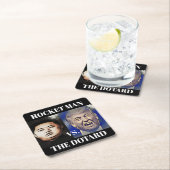 おもしろいな切札対金Jong国連バーのコースター スクエアペーパーコースター (インサイチュ)