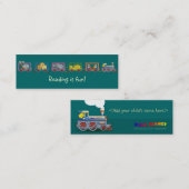 おもしろいな列車のしおり コーリングカード (正面/裏面)