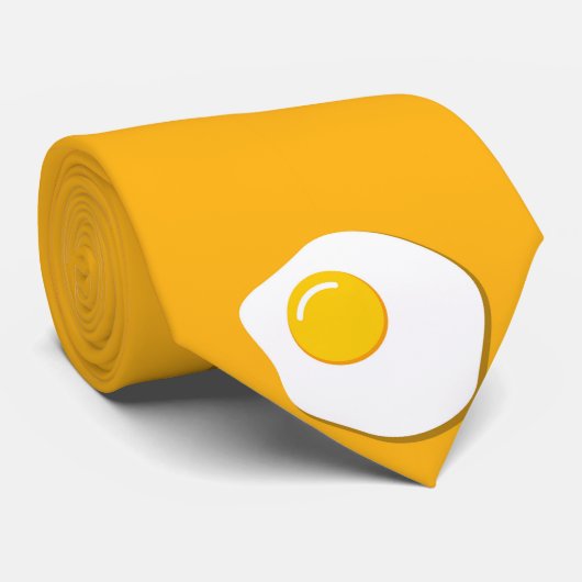 おもしろいな割れた卵 ネクタイ (ロール)