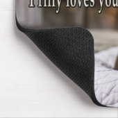 おもしろいな動物のミーム犬のミームのユーモアのあるな写真 マウスパッド (コーナー)