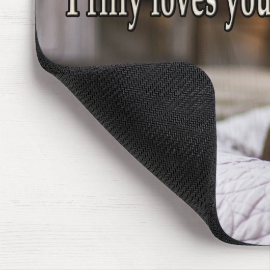 おもしろいな動物のミーム犬のミームのユーモアのあるな写真 マウスパッド (コーナー)