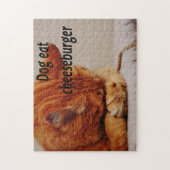 おもしろいな動物のミーム猫のミームのユーモアのあるな写真 ジグソーパズル (縦)