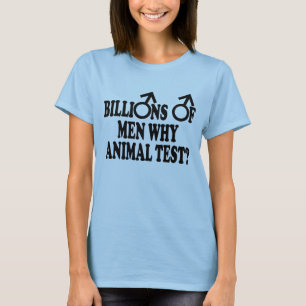 おもしろいな動物テスト Tシャツ