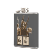 おもしろいな化学くまによって発見されるビール フラスク (左)