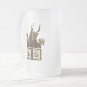 おもしろいな化学くまによって発見されるビール フロストグラスビールジョッキ (正面左)