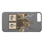 おもしろいな化学くまによって発見されるビール Case-Mate iPhoneケース (裏面(横))