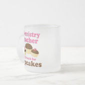 おもしろいな化学先生 フロストグラスマグカップ (正面左)