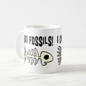 おもしろいな化石のギフト項目 コーヒーマグカップ (正面左)