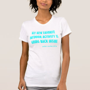おもしろいな北極の渦の冬のTシャツ Tシャツ