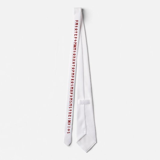 おもしろいな北欧のRuneのタイ ネクタイ (裏面)