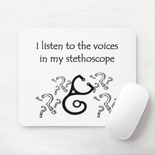おもしろいな医者かナースのTシャツおよびギフト マウスパッド (マウス)